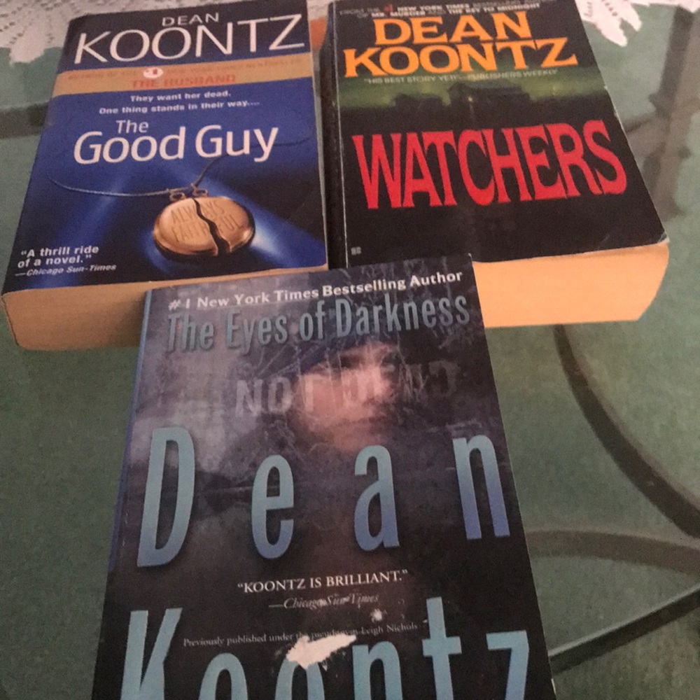 3 Books by Dean Koontz